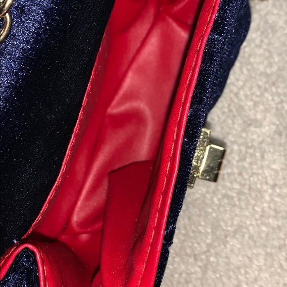 Blue Velvet Mini Bag - Picture 5 of 5